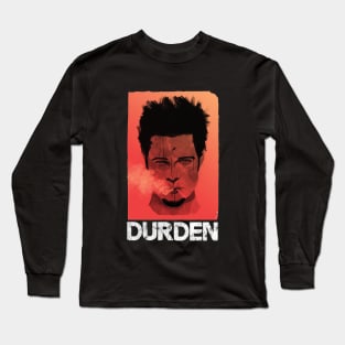 Tyler Durden smoke Long Sleeve T-Shirt